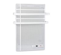 SUNTEC Heat Supreme - Infrarossi Scaldasalviette Elettrico a Basso Consumo, 1000 W Riscaldamento, Asciugatura Elettrica, Adatto per bagni