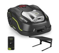 SUNTEK Robot tosaerba senza fili con intelligenza artificiale senza cavo limitatore con garage robusto max. 600 m², prevenzione automatica degli ostacoli, protezione IPX5, cartografia automatica