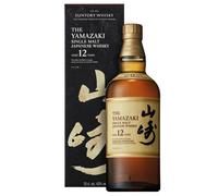 Suntory The Yamazaki Aged 12 Years Single Malt Japanese Whisky 0,7 ℓ, Astucciato