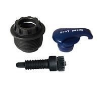 Suntour Unisex - adulto HLO copricapo unit, nero, 28 mm