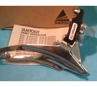 Suntour XC-LTD MTB Anteriore Derailleur-New Vintage 31.8MM- Bp / Bs- 3x6/7/