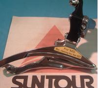 Suntour XC-Pro Md 34.9MM MTB Anteriore Derailleur-New Vintage- Bp / Bs- 3x6/7/