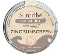 Suntribe Zinc Sunscreen Face & Sport SPF 50 - cocoa tint