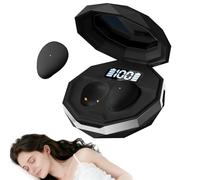 sunvito Cuffie da notte Bluetooth 6.0, mini auricolari in-ear wireless per chi dorme sul fianco, ultra piccole e leggere, con isolamento acustico e microfono, ideali per dormire e viaggiare (nero)