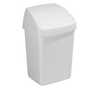 Sunware Delta Bin con Coperchio Basculante 10 litros Bianco