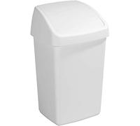 Sunware Delta Bin con Coperchio Basculante 25 Litros Bianco