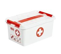 First Aid Storage Box - 6 Litre 6 Litre White Red