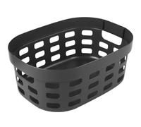 Sunware Sigma Home cesta bucato 15L antracite - 38x28x15.7cm - cestino bucato impilabile - contenitore lavanderia