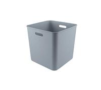 Sunware Sigma Home contenitore plastica 25L - 31,8x31,8x31,1cm - contenitore quadrato per mobili a cubi - compatibile con coperchio (venduto separatamente)