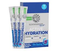 Sunwarrior Warrior Active Hydration Electrolytes, Blue Raspberry - 18 Sachets