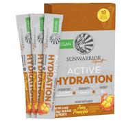 Sunwarrior Warrior Active Hydration Electrolytes, Juicy Pineapple - 18 Sachets