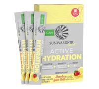 Sunwarrior Warrior Active Hydration Electrolytes, Strawberry-Lemon - 18 Sachets