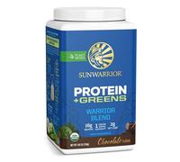 Sunwarrior Warrior Blend Organic Protein + Greens, cioccolato, 750 g