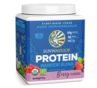 Sunwarrior Warrior Blend Proteine Biologiche Frutti di Bosco 375 g