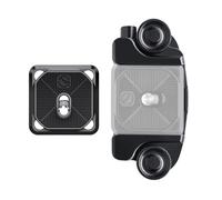 SUNWAYFOTO CQC-03 - Zaino con clip per fotocamera Arca Swiss con piastra a sgancio rapido, larghezza 5 cm