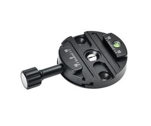 SUNWAYFOTO DDY-64iL - Morsetto a disco a manico lungo, compatibile con Arca/RRS 64 mm Sunway
