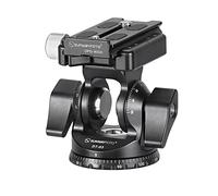 Sunwayfoto DT-03S Arca/RRS - Testina inclinabile a 2 vie + piastra QR da 60 mm per treppiede/monopiede