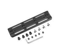 SUNWAYFOTO Keymod to Arca Rail Mount Adattatore Accessori per treppiede, alluminio (140mm/5.5in.)