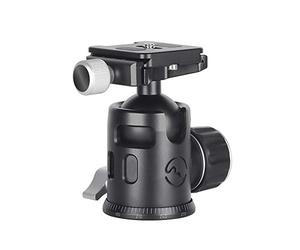 SUNWAYFOTO La testa a sfera EB-36 per treppiedi Epic Series Traveller è appositamente progettata per viaggiare.