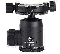 SUNWAYFOTO Mini Panoramic universale smorzamento testa a sfera 3/8 "vite con panning morsetto