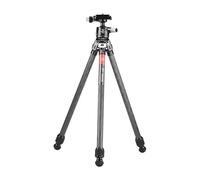 SUNWAYFOTO MT-162CIIL+XB-25P Mini treppiede in fibra di carbonio per cellulari iPhone e fotocamera DSLR, piccolo treppiede completo per viaggi, video, vlogging