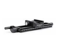 Sunwayfoto Slitta macro MFR-150S con manopola rotante