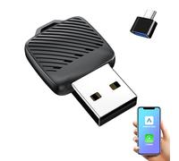 sunweyer Adattatore Wireless CarPlay & Android Auto - Cablato a Wireless per Auto con CarPlay/Android Auto Originale | Non per Modelli Senza CarPlay (Mini S30)