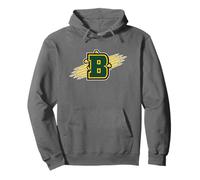 SUNY Brockport Golden Eagles B Logo Felpa con Cappuccio
