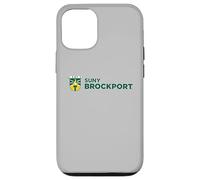 SUNY Brockport Golden Eagles Institutional Shield Logo Custodia per iPhone 12/12 Pro