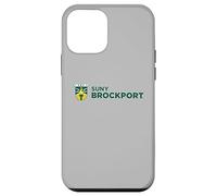 SUNY Brockport Golden Eagles Institutional Shield Logo Custodia per iPhone 12 mini