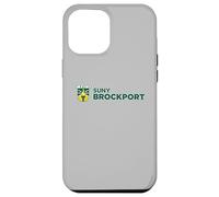 SUNY Brockport Golden Eagles Institutional Shield Logo Custodia per iPhone 12 Pro Max
