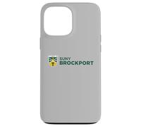 SUNY Brockport Golden Eagles Institutional Shield Logo Custodia per iPhone 13 Pro Max