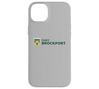 SUNY Brockport Golden Eagles Institutional Shield Logo Custodia per iPhone 14 Plus