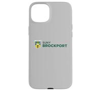 SUNY Brockport Golden Eagles Institutional Shield Logo Custodia per iPhone 15 Plus