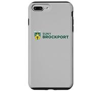 SUNY Brockport Golden Eagles Institutional Shield Logo Custodia per iPhone 7 Plus/8 Plus