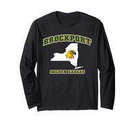 SUNY Brockport Golden Eagles New York State Graphic Maglia a Manica
