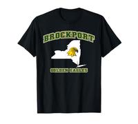SUNY Brockport Golden Eagles New York State Graphic Maglietta