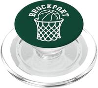 SUNY Brockport Golden Eagles Retro Basketball Net 80's PopSockets PopGrip per MagSafe