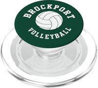 SUNY Brockport Golden Eagles Retro Volleyball PopSockets PopGrip per MagSafe