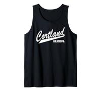 SUNY Cortland Grandpa Red Dragons Script Canotta