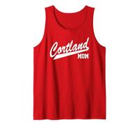 SUNY Cortland Mom Red Dragons Script Mother's Canotta