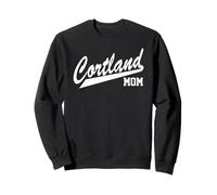 SUNY Cortland Mom Red Dragons Script Mother's Felpa