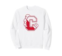 SUNY Cortland Red Dragons Logo Felpa