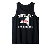 SUNY Cortland Red Dragons New York State Canotta