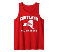 SUNY Cortland Red Dragons New York State Canotta