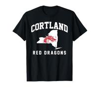 SUNY Cortland Red Dragons New York State Maglietta