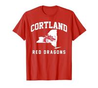 SUNY Cortland Red Dragons New York State Maglietta