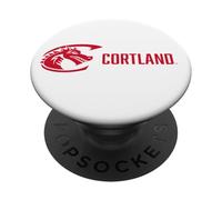 SUNY Cortland Red Dragons PopSockets PopGrip Adesivo