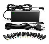 Sunydeal 90W Alimentatore Universale Notebook Caricatore PC Universale Portatile per HP Stream ASUS Lenovo Dell Acer Toshiba Sony Fujitsu MSI Samsung