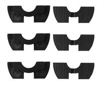 Sunydog 3pcs Smorzatore di Vibrazione in Gomma, Solido Robusto, Scooter Pieghevole M365 Compatibile, Migliora la Guida